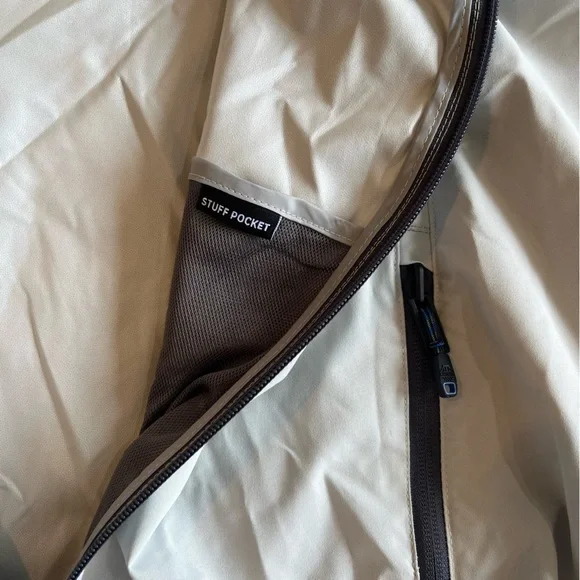 Hawke & Co. Packable Hooded‎ Windbreaker Jacket – Gray – Men’s Large - Picture 6 of 16